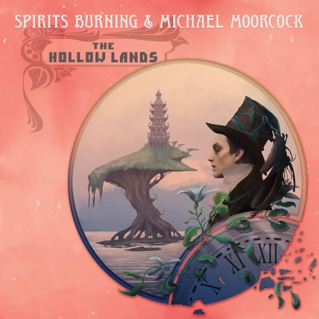 Spirits Burning & Michael Moorcock ‎– The Hollow Lands (Pink Vinyl)