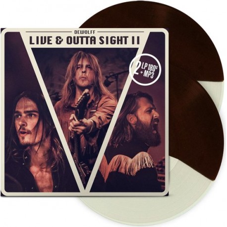 Dewolff – Live & Outta Sight II (2 LP, Brown-Cream Split + Download card)