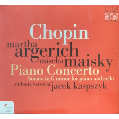 Martha Argerich, Mischa Maisky – Chopin Piano Concerto, Sonata In G Minor For Piano And Cello