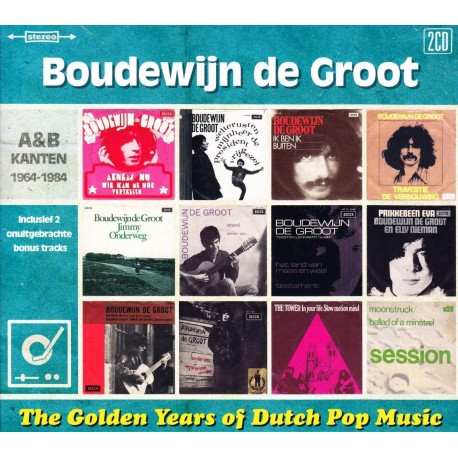 Boudewijn De Groot ‎– The Golden Years Of Dutch Pop Music (A&B Kanten 1964-1984) (2 CD)