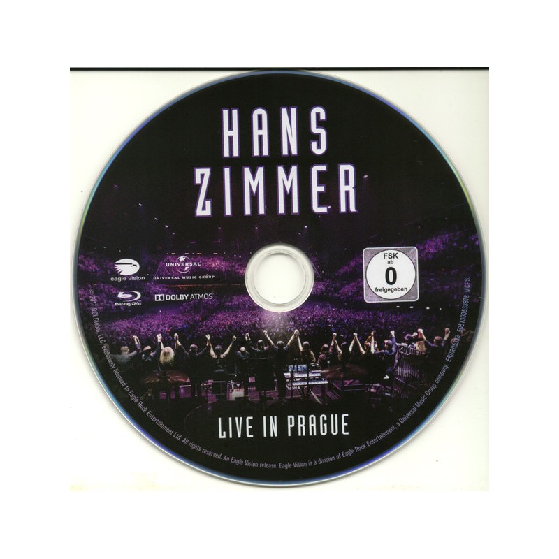 ZIMMER,HANS - Live in Prague -  Music