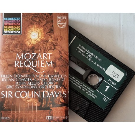 Mozart: Requiem - Sir Colin Davis,  BBC Symphony Orchestra (Cassette)
