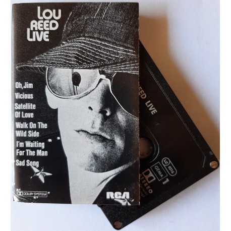 Lou Reed – Lou Reed Live (Cassette)