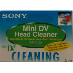 SONY Mini DV Head Cleaner DVM4CLD2 (Cleaning Cassette 4m)