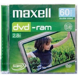 Maxell Mini DVD-RAM 2.8 GB, 8 Cm (Cassette)