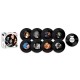 Various - JAZZ DIVAS, 8 piece coaster set with metal bottle opener