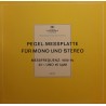 Pegel-Messplatte Fur Mono Und Stereo (Deutsche Grammophon) (Test LP)
