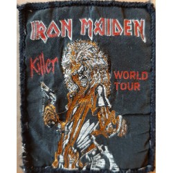 Iron Maiden - Killer world tour, (Patch/Embleem)