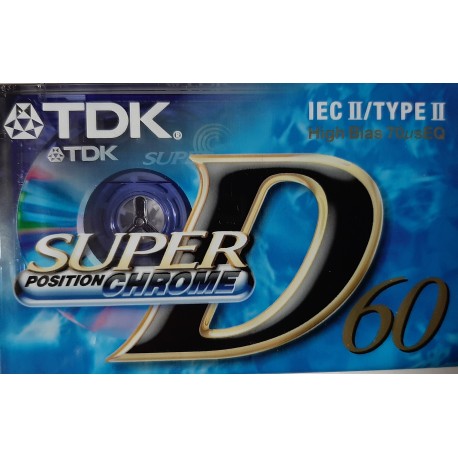 TDK Super D - 60 / chrome position