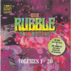 Various ‎– The Rubble Collection Volumes 1 - 20 (20 CD box)