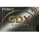 PDM CDX CHROME 90 TYPE II BLANK CASSETTE TAPE