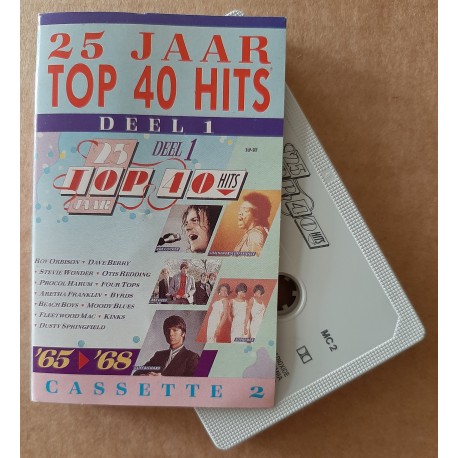 Various ‎– 25 Jaar Top 40 Hits - Deel 2 - 1965-1968 (Cassette)
