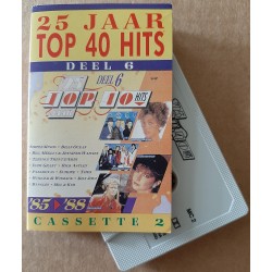 Various – 25 Jaar Top 40 Hits - Deel 6, Cassette 2- 1985-1988 (Cassette)