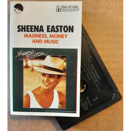 Sheena Easton – Madness, Money And Music (Cassette)