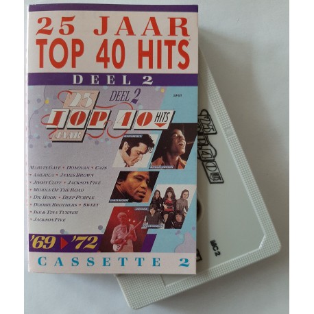 Various – 25 Jaar Top 40 Hits - Deel 2, Cassette 2 (Cassette)