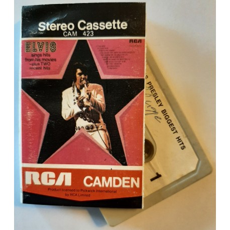 Elvis Presley – Elvis Sings Hits From His Movies. (Cassette)