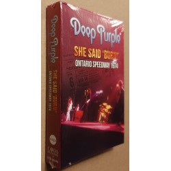 Deep Purple – She Said 'Burn!' (Ontario Speedway 1974) (Cassette)