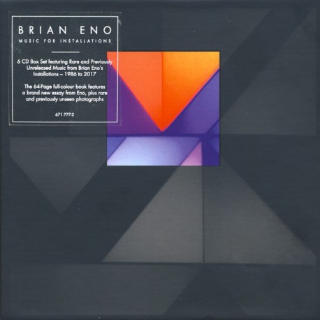 Brian Eno - Music For Installations (CD)