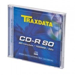 Traxdata CD-R 80, 700 MB / 80 Min / 52x
