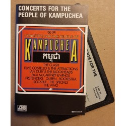 Various ‎– Concerts For The People Of Kampuchea  (Cassette)