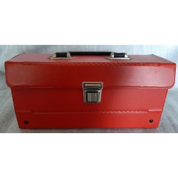Vintage Muziekcassette opbergkoffer (Rood)