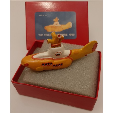 BEATLES - Beatles Yellow Submarine 1990, Beeldje Made in UK