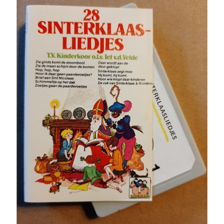 T.V. Kinderkoor o.l.v. Iet v.d. Velde – 28 Sinterklaasliedjes (Cassette)
