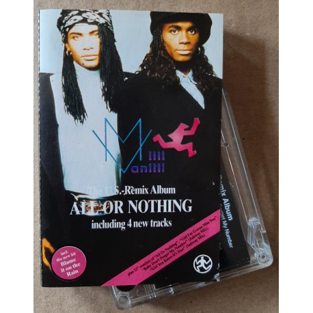 Milli Vanilli – All Or Nothing - The U.S. Remix Album (Cassette)