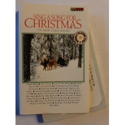 The Merry Carol Singers ‎– Sing A Song For Christmas (Cassette)