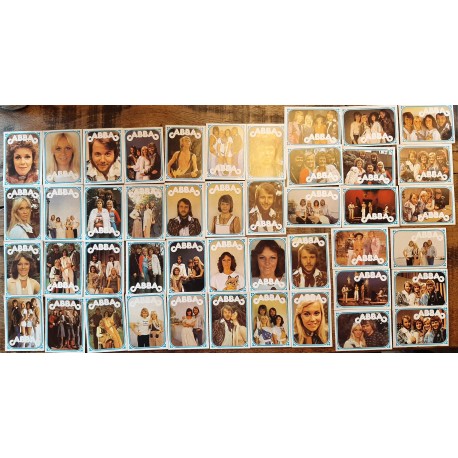 Abba - Abba foto kaarten /Trading Cards, 1976