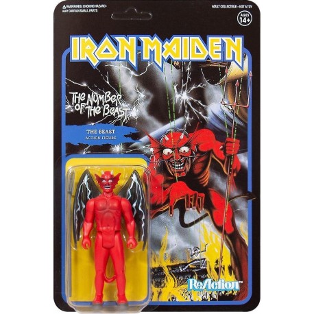 Iron Maiden ReAction Action Figure The Number of the Beast ...