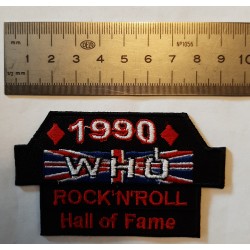The Who - 1990, Hall of Fame (Logo, Patch/Embleem)