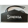 Sirenia - Sirenia Leather Wristband, Black