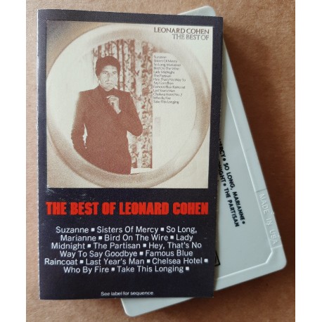 Leonard Cohen – The Best Of Leonard Cohen (Cassette)