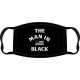 Johnny Cash - Man In Black Face Mask - Zwart