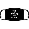 Johnny Cash - Man In Black Face Mask - Zwart