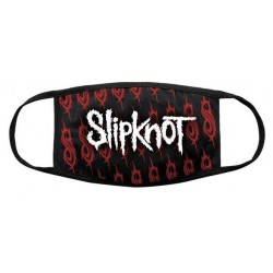 SLIPKNOT White Logo & Sigils Face Mask