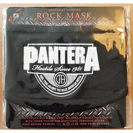 PANTERA - Hostile Since 1981 Face Mask