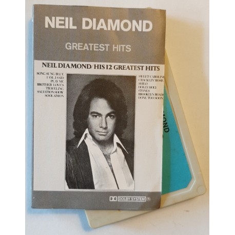 Neil Diamond – His 12 Greatest Hits (Cassette)