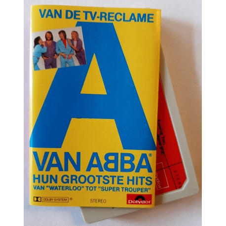 ABBA – A Van ABBA - Hun Grootste Hits (Hun Grootste Hits Van "Waterloo" Tot "Super Trouper") (Cassette)