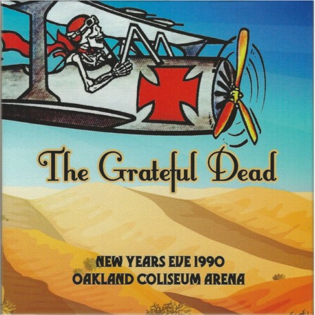 The Grateful Dead – New Years Eve 1990 Oakland Coliseum Arena (3 CD)