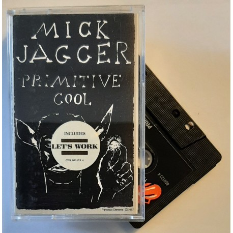 Mick Jagger ‎– Primitive Cool (Cassette)