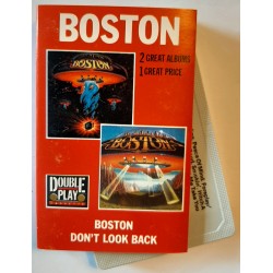 Boston ‎– Don't Look Back / Boston Boston (Cassette, Double Play)