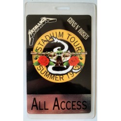 Metallica / Guns N' Roses - Stadium Tour Summer 1992 (Backstage Pass)