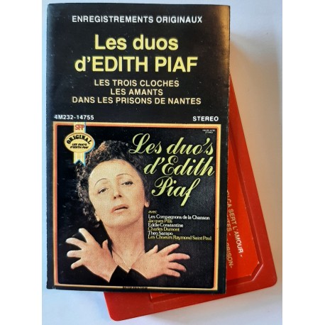 Edith Piaf ‎– Les Duo's D'Edith Piaf (Cassette)