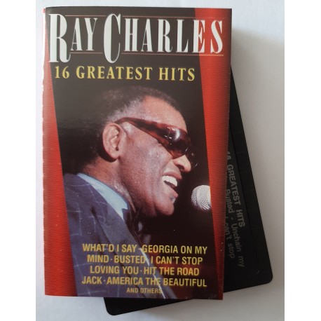 Ray Charles ‎– 16 Greatest Hits (Cassette)