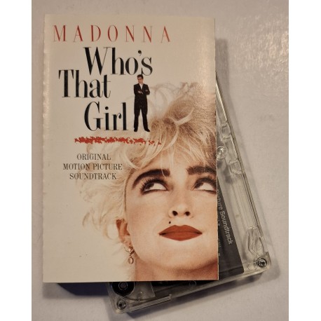 Madonna – Who's That Girl (Original Motion Picture Soundtrack) (Cassette)