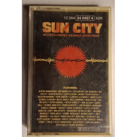 Artists United Against Apartheid ‎– Sun City (Cassette)