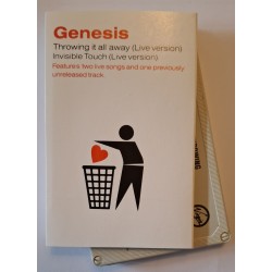 Genesis ‎– Throwing It All Away (Live Version) (Cassette, Single)