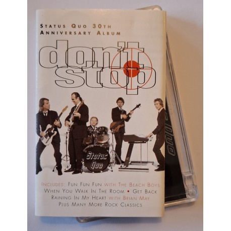 Status Quo ‎– Don't Stop (Cassette)